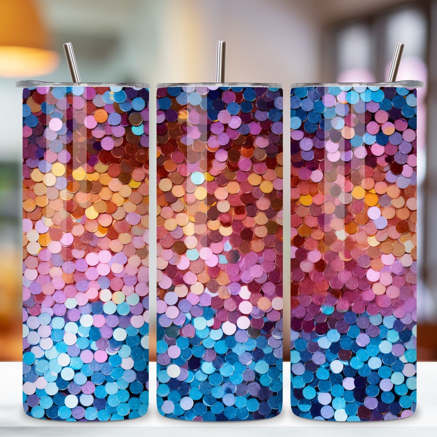 Celestial Spectrum Sparkle Tumbler wrap, Seamless Wrap PNG, Glitter Ombre Tumbler Wrap, Tumbler Sublimation Design Bundle, Gradient Tumbler Png, Sparkling Glitter Tumbler Bundle cover image.