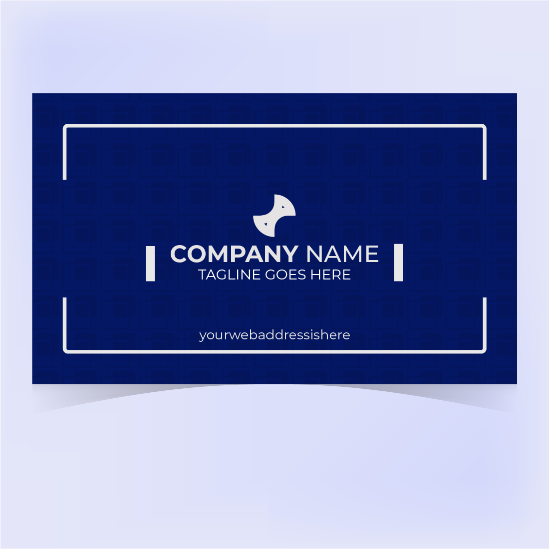 Loyalty Business Card Template preview image.