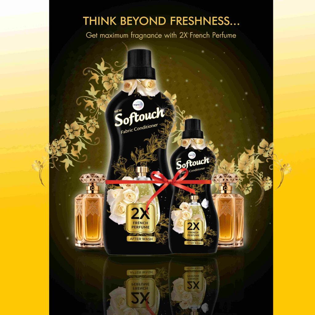 Fabric Conditioner Poster template - MasterBundles
