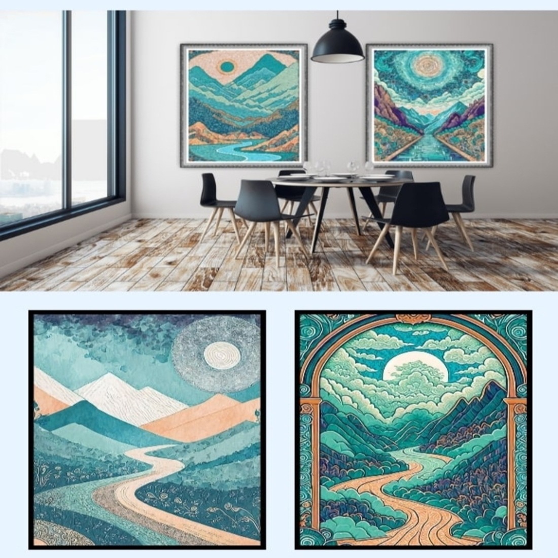 Nature View wall art for Home decor preview image.