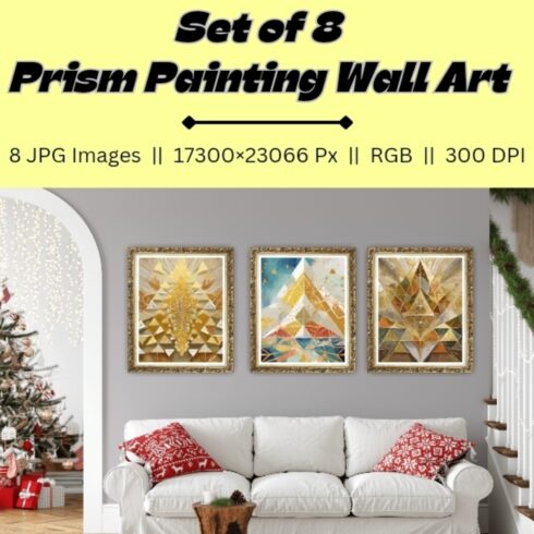 Prism Elegance: Illuminate Your Space with Exquisite Wall Art cover image.