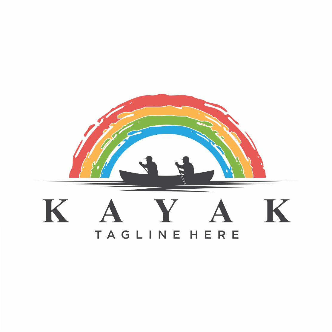 Kayak Logo Design - only 8$ preview image.
