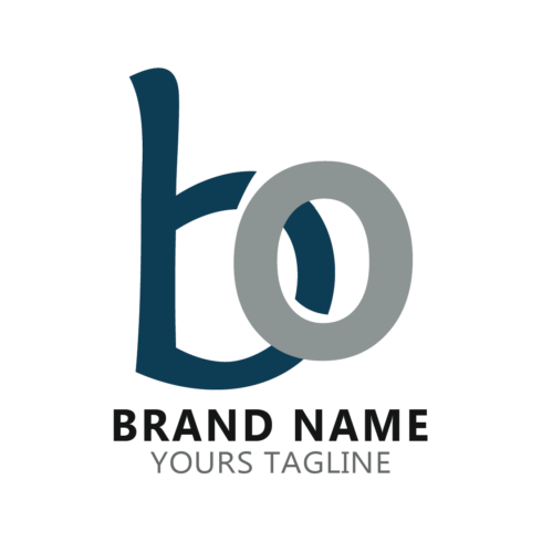 unique and professional brand or letter logo design template cover image.