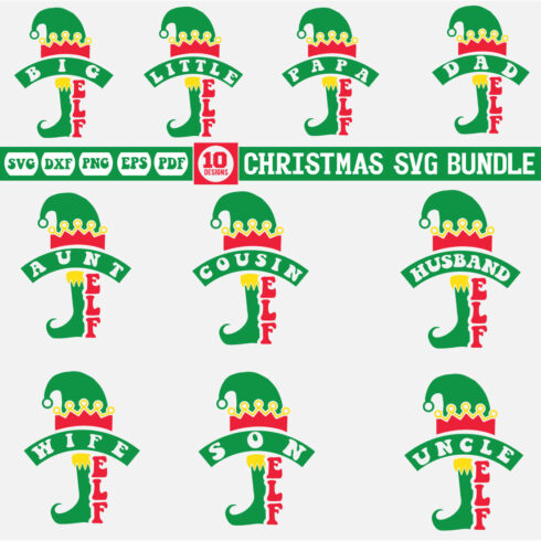 christmas Svg Bundle Vol-7 cover image.