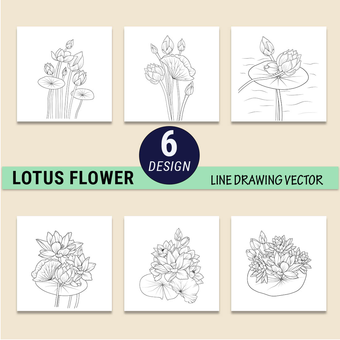 lotus flower black and white drawing, lotus flower black and white clipart, lotus flower tattoo, wrist lotus flower tatto preview image.