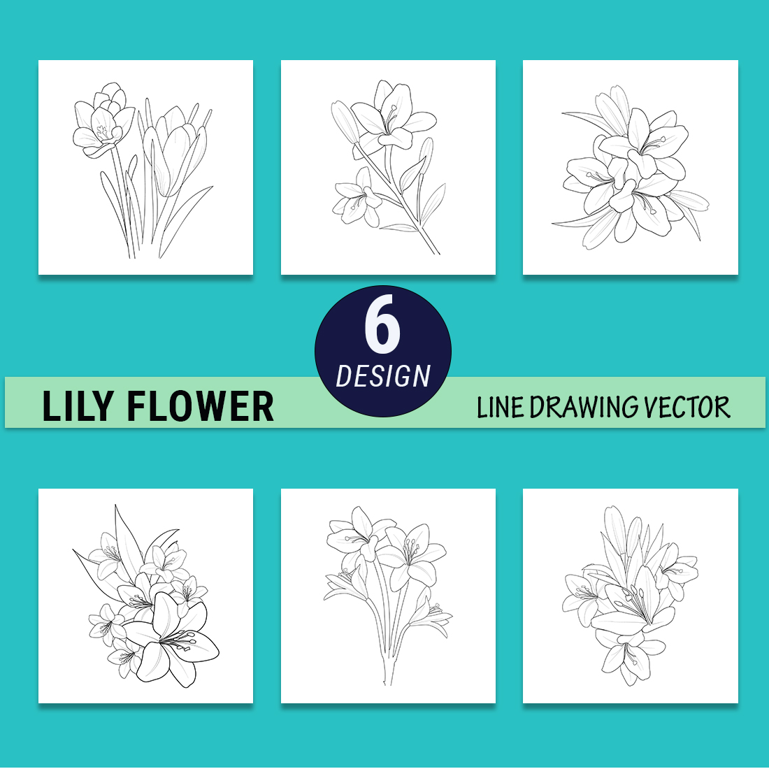 lily flower pencil art, lily flower outline drawing, lily flower pattern designs, pencil drawing lilys, simple lily flower drawing for kids preview image.