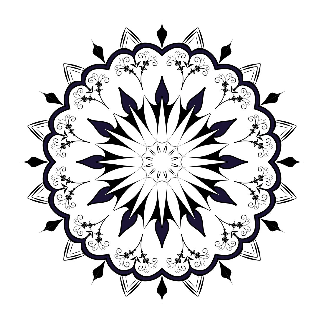 Drawing flower designs mandala art, black and white mandala, creative mandala art, pencil sketch drawing beautiful creative mandala art cover image.