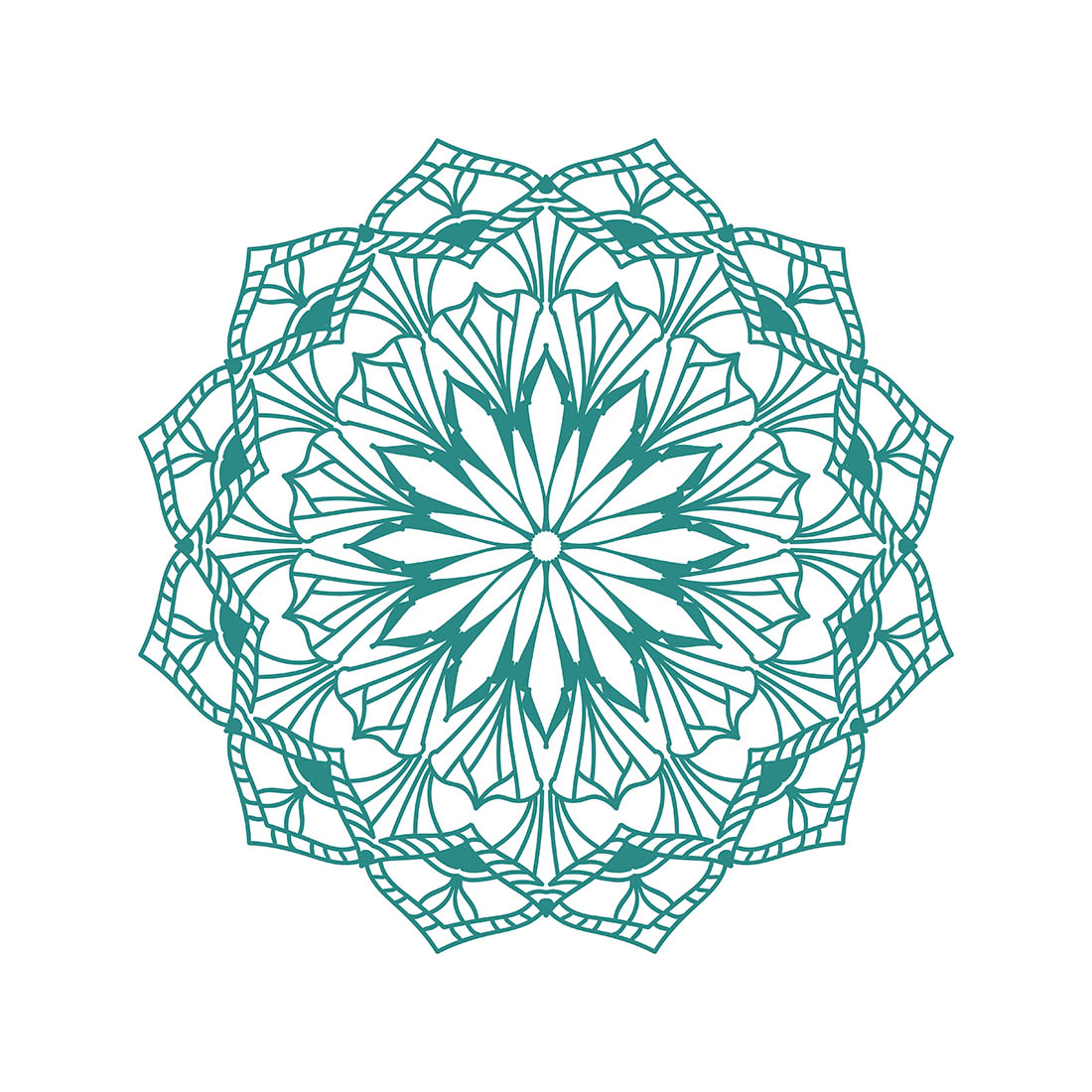 Arabesque Islamic mosque mandala of Persian decorations elegant pattern Arabic olive color floral background line art preview image.