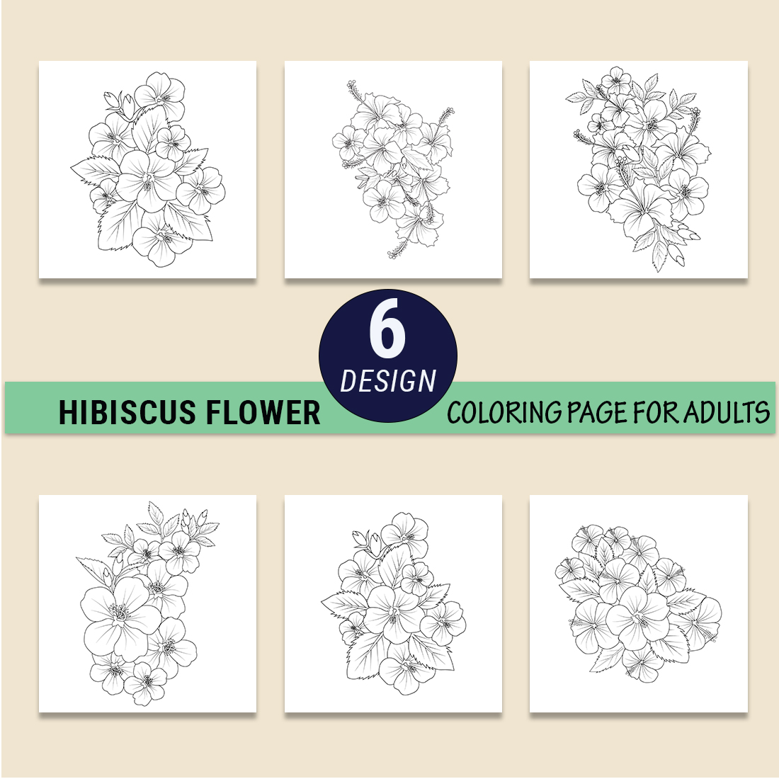 Hibiscus flower coloring pages china rose flower drawing, Realistic hibiscus flower coloring pages preview image.