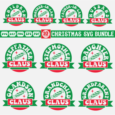 christmas Svg Bundle Vol-4 cover image.