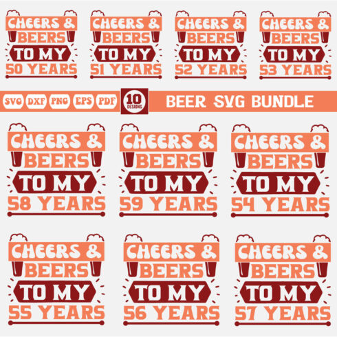 beer svg bundle cover image.