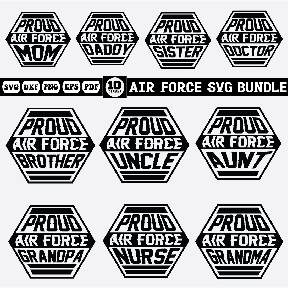 air force Svg bundle --4 cover image.