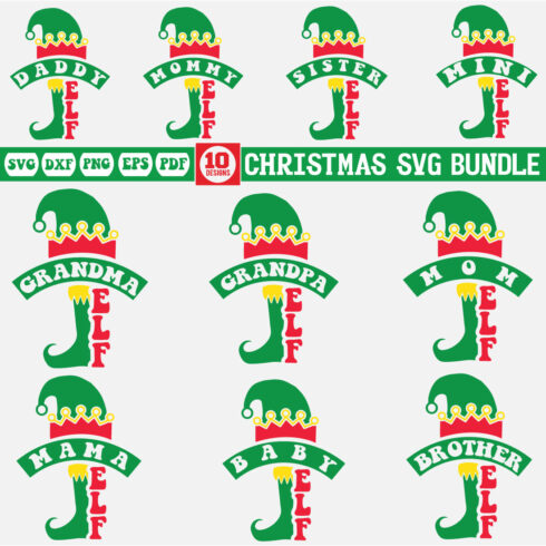 christmas Svg Bundle Vol-6 cover image.