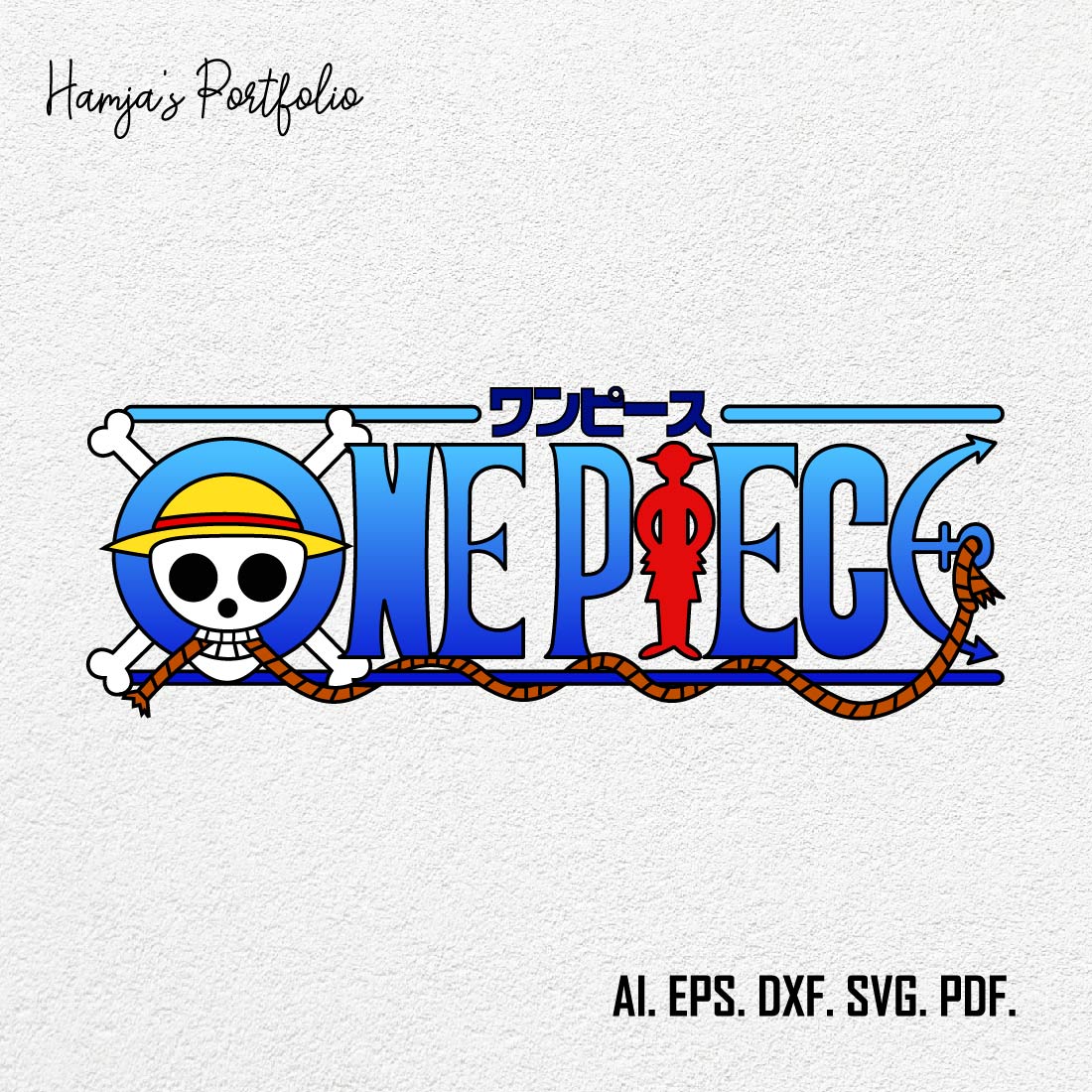 One Piece Logo Svg, Anime One Piece Logo Svg, Pirate Svg, Logo Anime Svg, Png Dxf Eps Pdf File cover image.