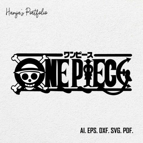 One Piece Logo Svg, Anime One Piece Logo Svg, Pirate Svg, Logo Anime Svg, Png Dxf Eps Pdf File cover image.