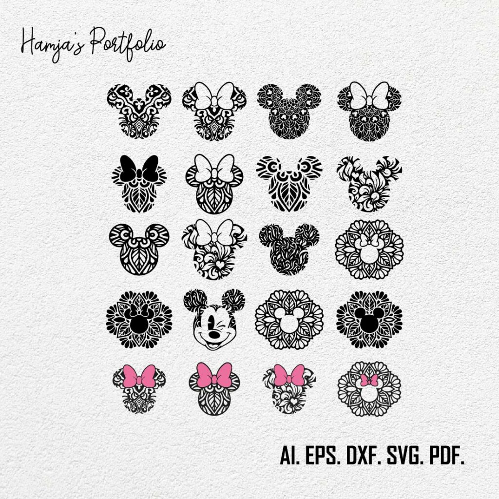 Mickey Svg,Disney svg,Castle svg,Mickey head svg, Mickey silhouette svg ...