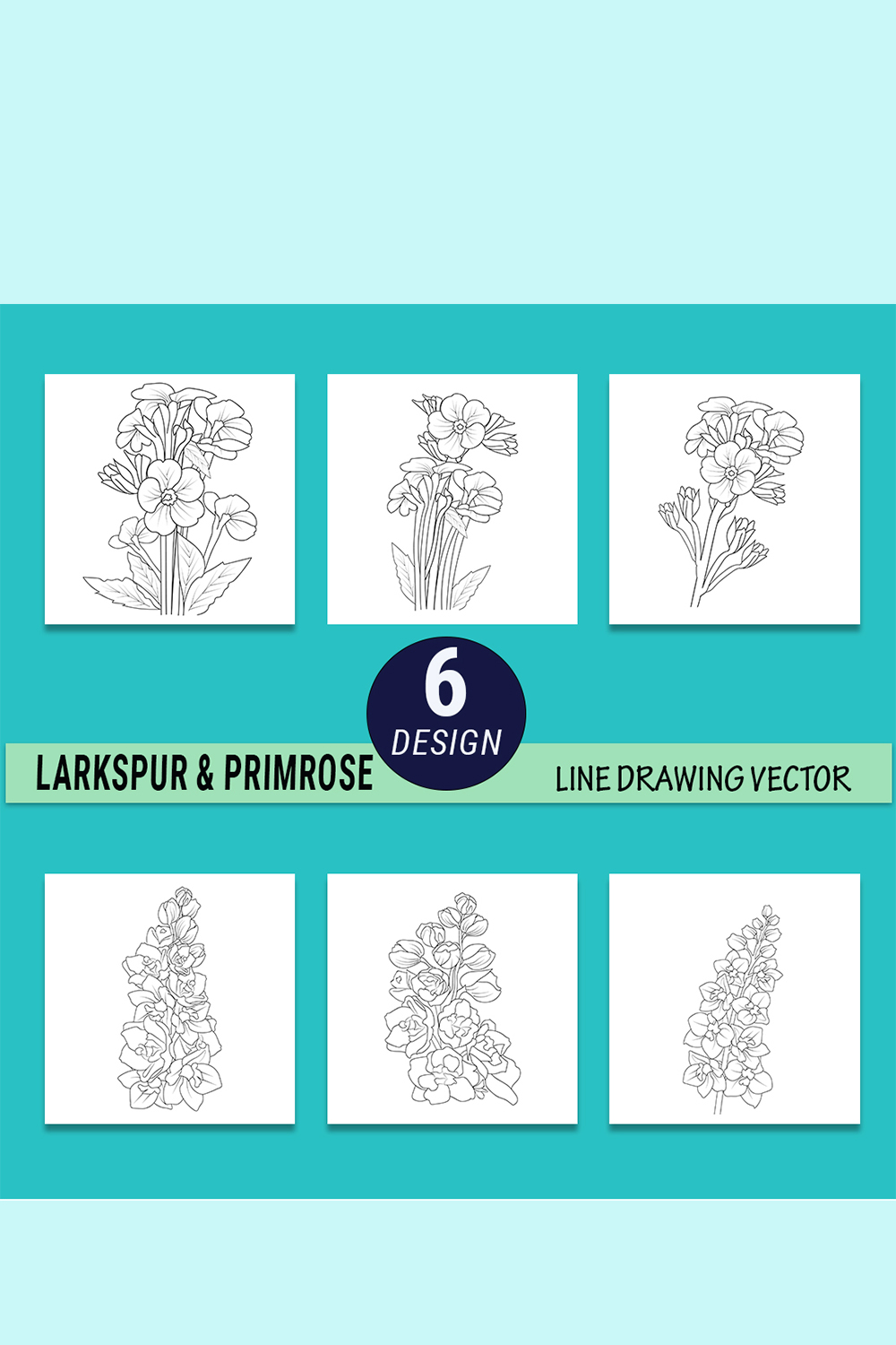 small minimalist larkspur tattoo, pencil delphinium drawing, outline larkspur flower drawing, primula flower drawing, primrose flower coloring page, primrose flower tattoo designs pinterest preview image.