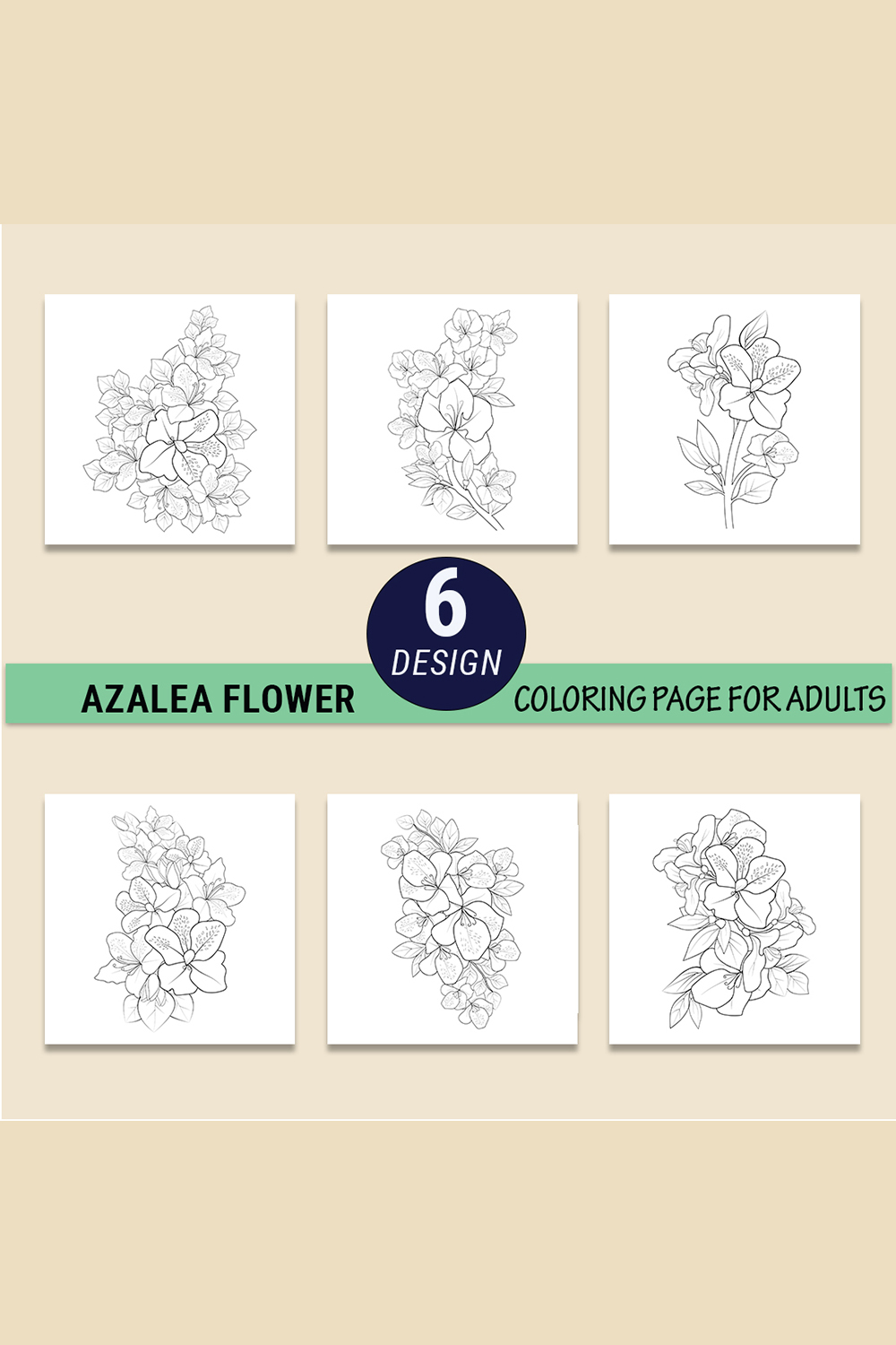 zalea flower drawing, azalea bush drawing, azalea flower outline, realistic azalea flower drawing pinterest preview image.