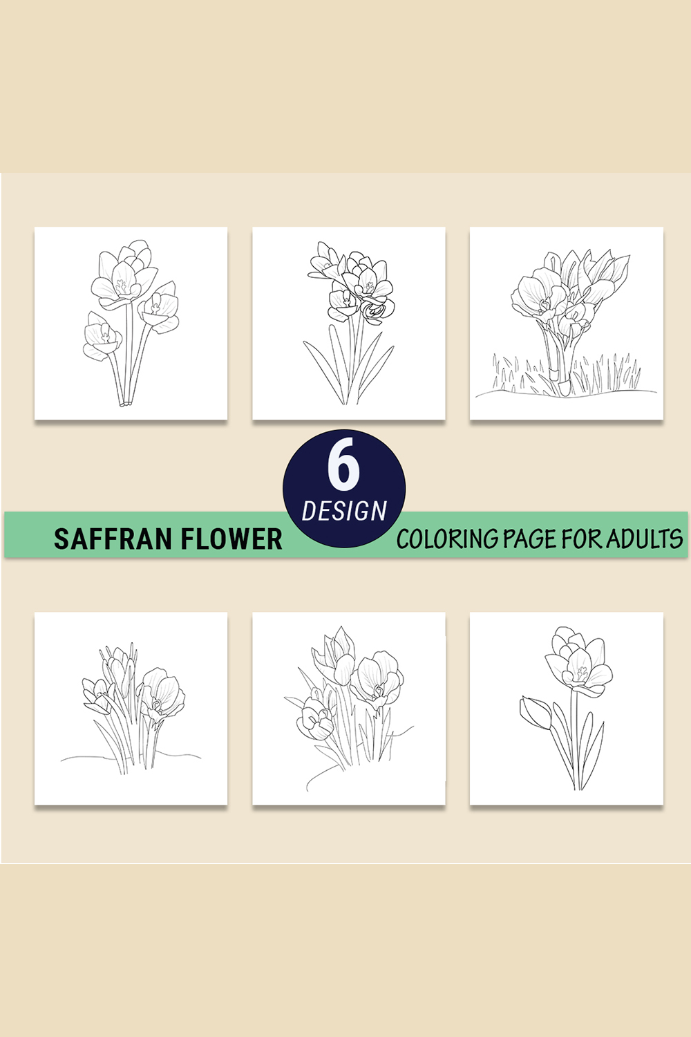 saffron crosses flower outline, crocus flower coloring pages crocus flower spring, sketch crocus flower drawing pinterest preview image.