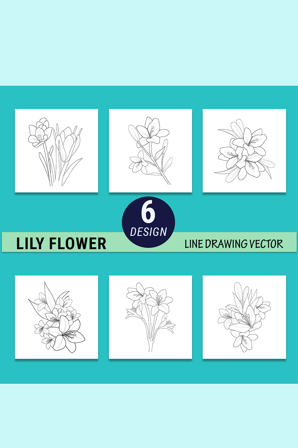 lily flower pencil art, lily flower outline drawing, lily flower pattern designs, pencil drawing lilys, simple lily flower drawing for kids pinterest preview image.