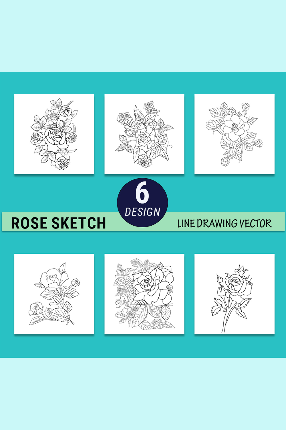 rose flower bouquet drawing outline, rose drawing, rose drawing the outline, stencil rose drawing outline, outline stencil rose tattoo drawing pinterest preview image.