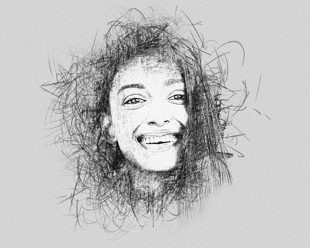 Editable Portrait Photo Effect - MasterBundles