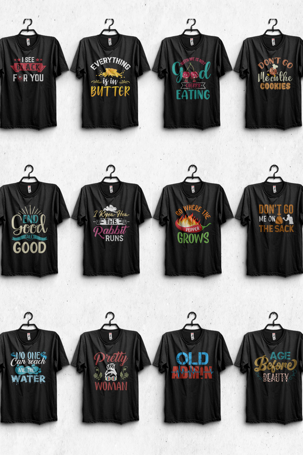Explore Trendy T-Shirt Designs, Unique Graphics, Vintage Illustrations, and Motivational SVGs for Craft Files, Stickers, and Posters pinterest preview image.