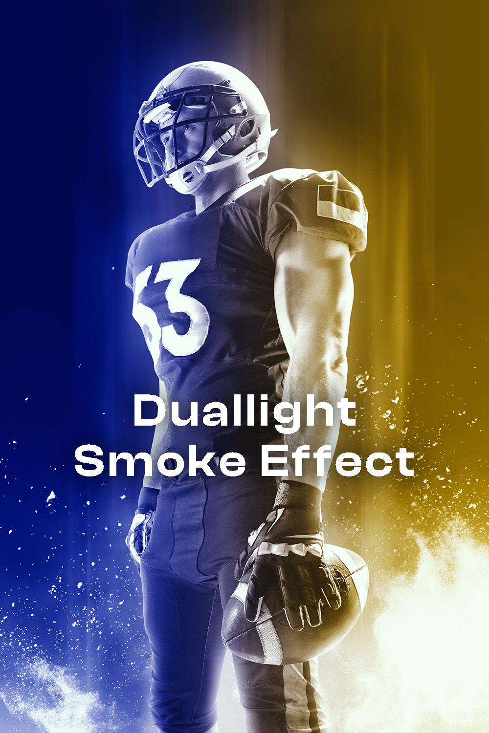 Dual light & smoke photo effects pinterest preview image.