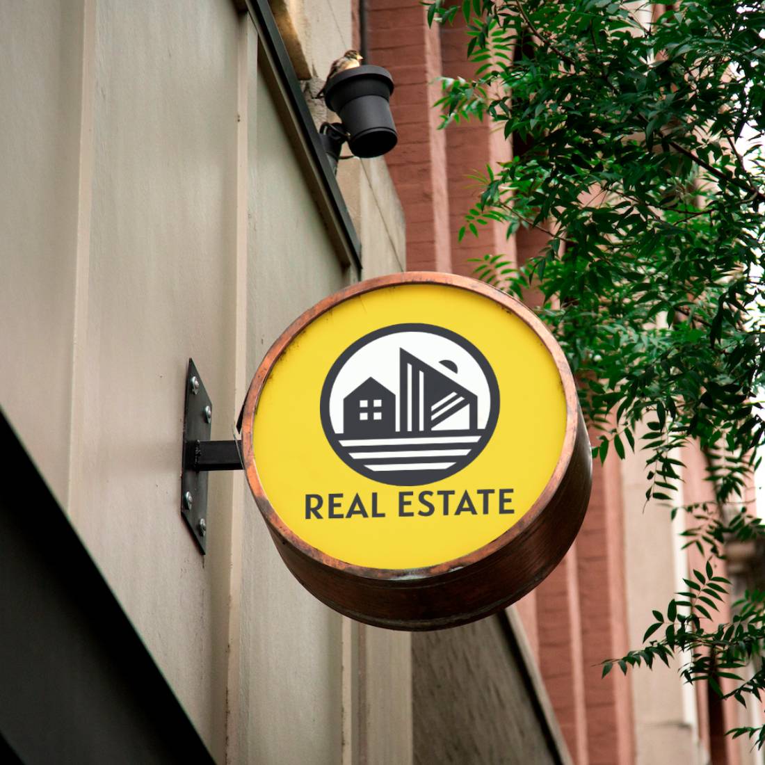 Real Estate Logo Template for UNIQUE and LUXURY Real Estate Brands cover image.