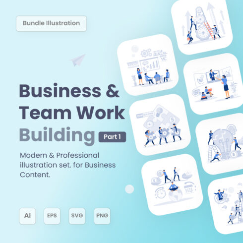 Business & Teamwork Building cover image.