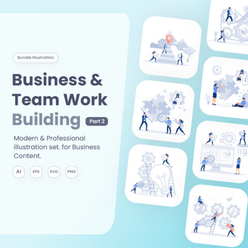 Business & Team Work Building cover image.