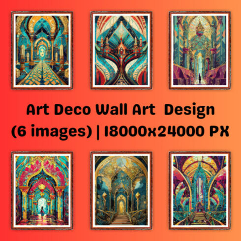 Elegance Redefined: Art Deco Wall Art Collection cover image.