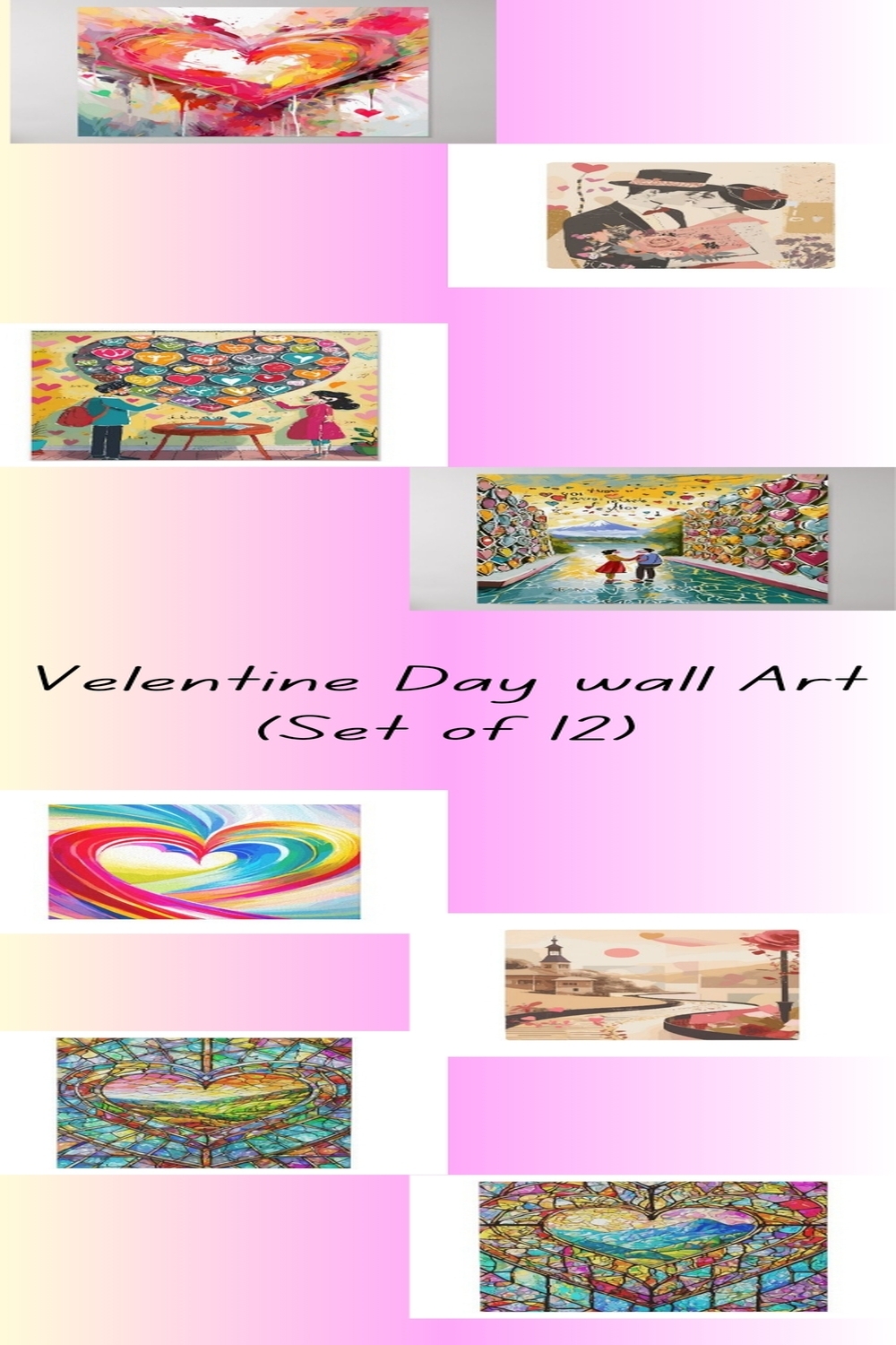 Eternal Love Gallery: Captivating Valentine's Day Wall Art Designs pinterest preview image.
