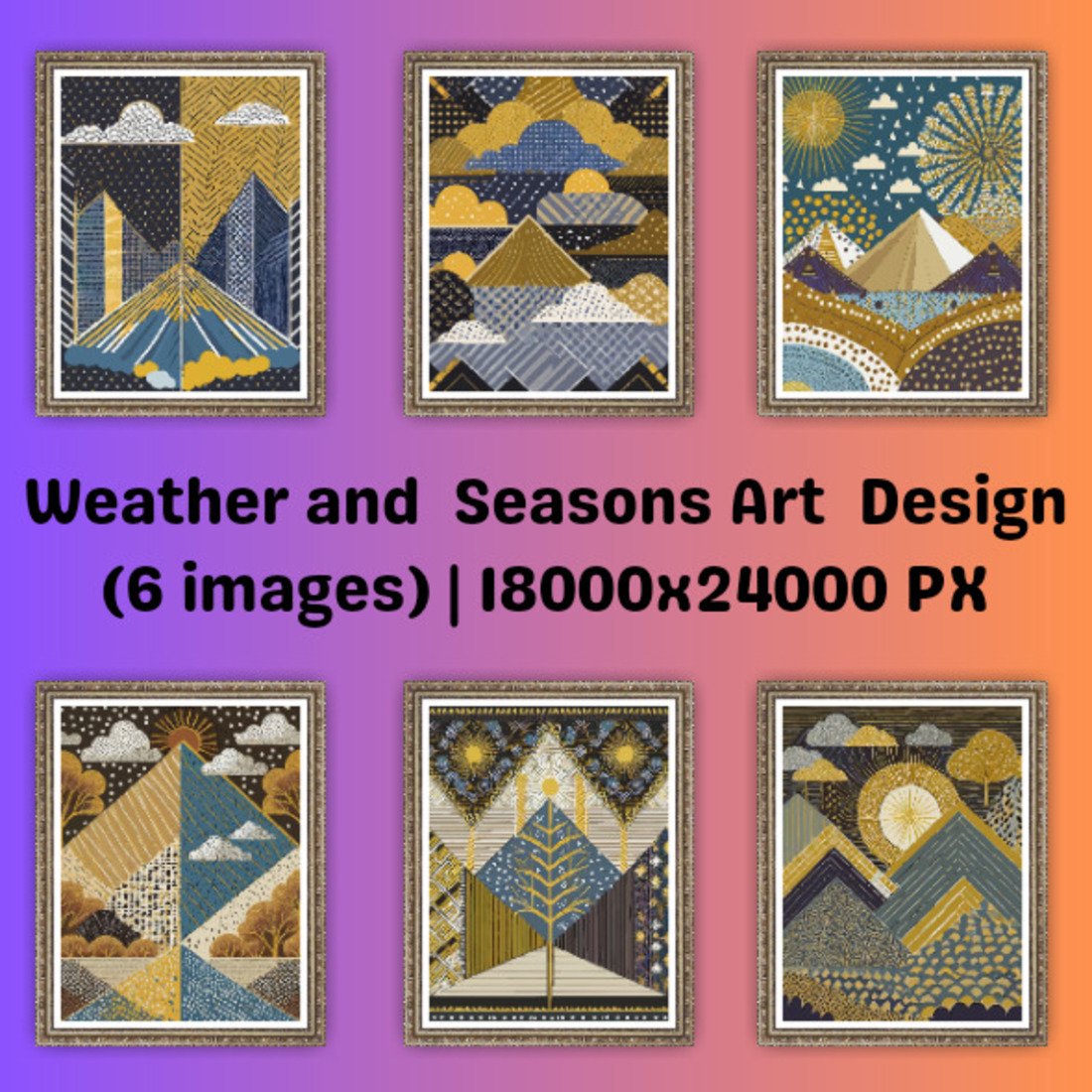 Seasonal Splendor: Weather-Inspired Wall Art Prints preview image.