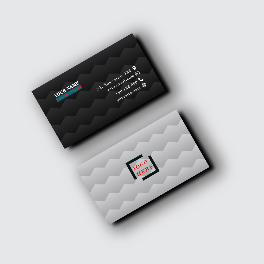 Professional Business Card preview image.