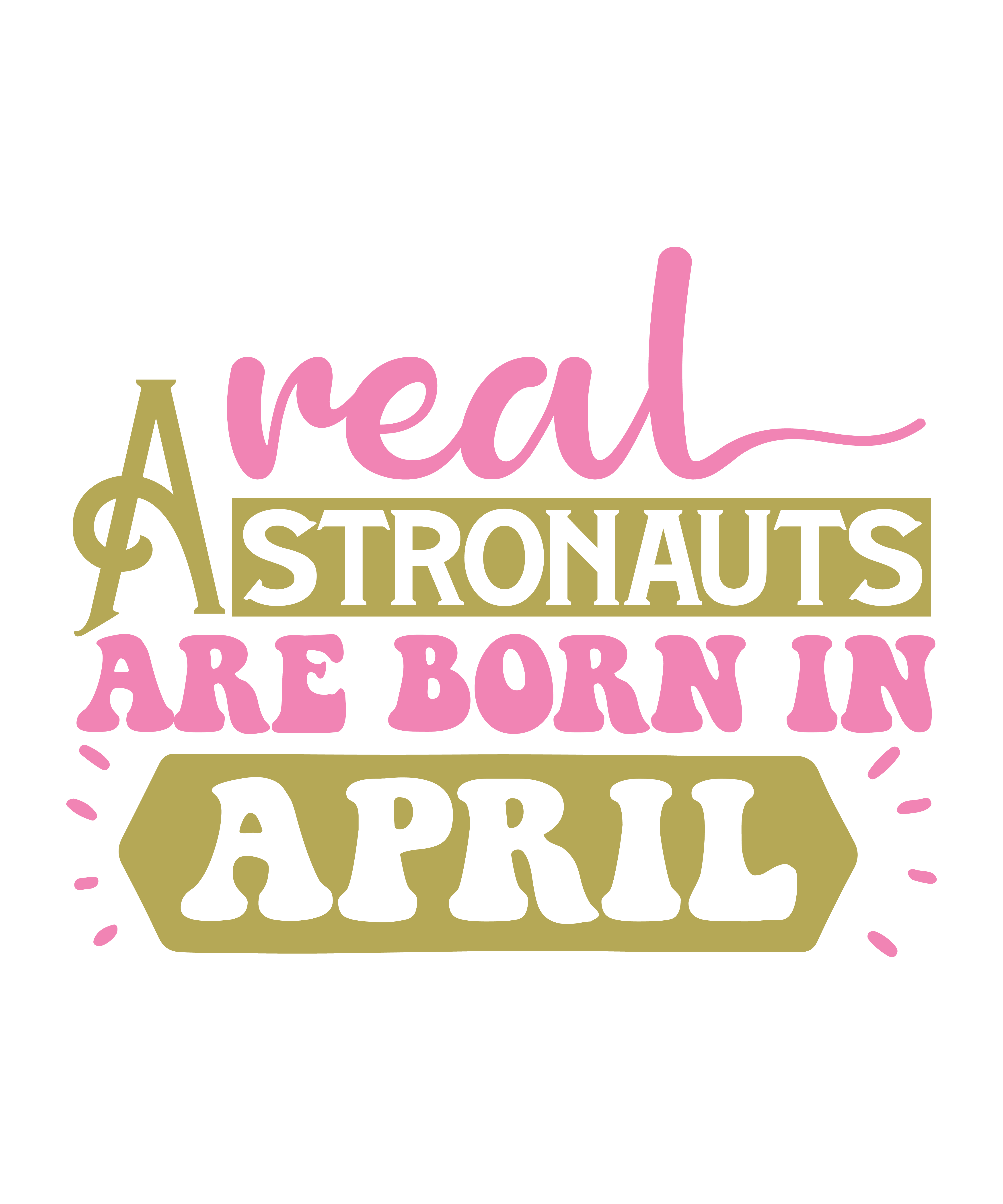 real astronauts are born in april 01 954