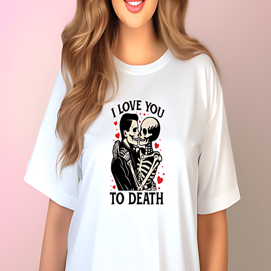 Funny Valentine Day Skeleton Svg Bundle preview image.