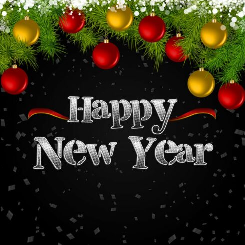 Happy New Year Latest Post Banner cover image.