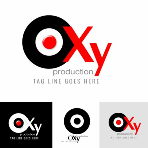 Oxy vibe logo template for business $2 Only cover image.