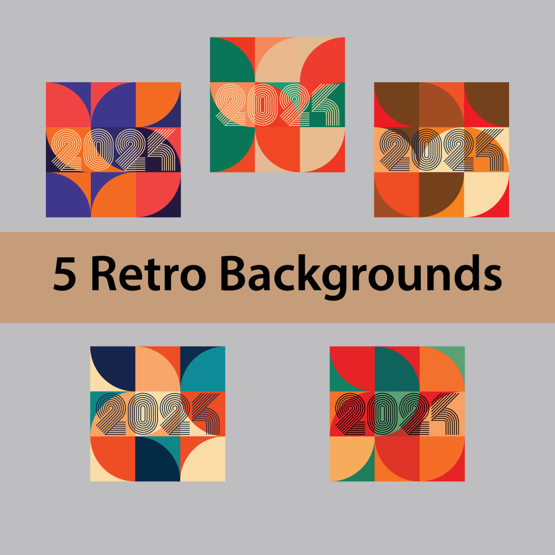 5 Retro Background's preview image.