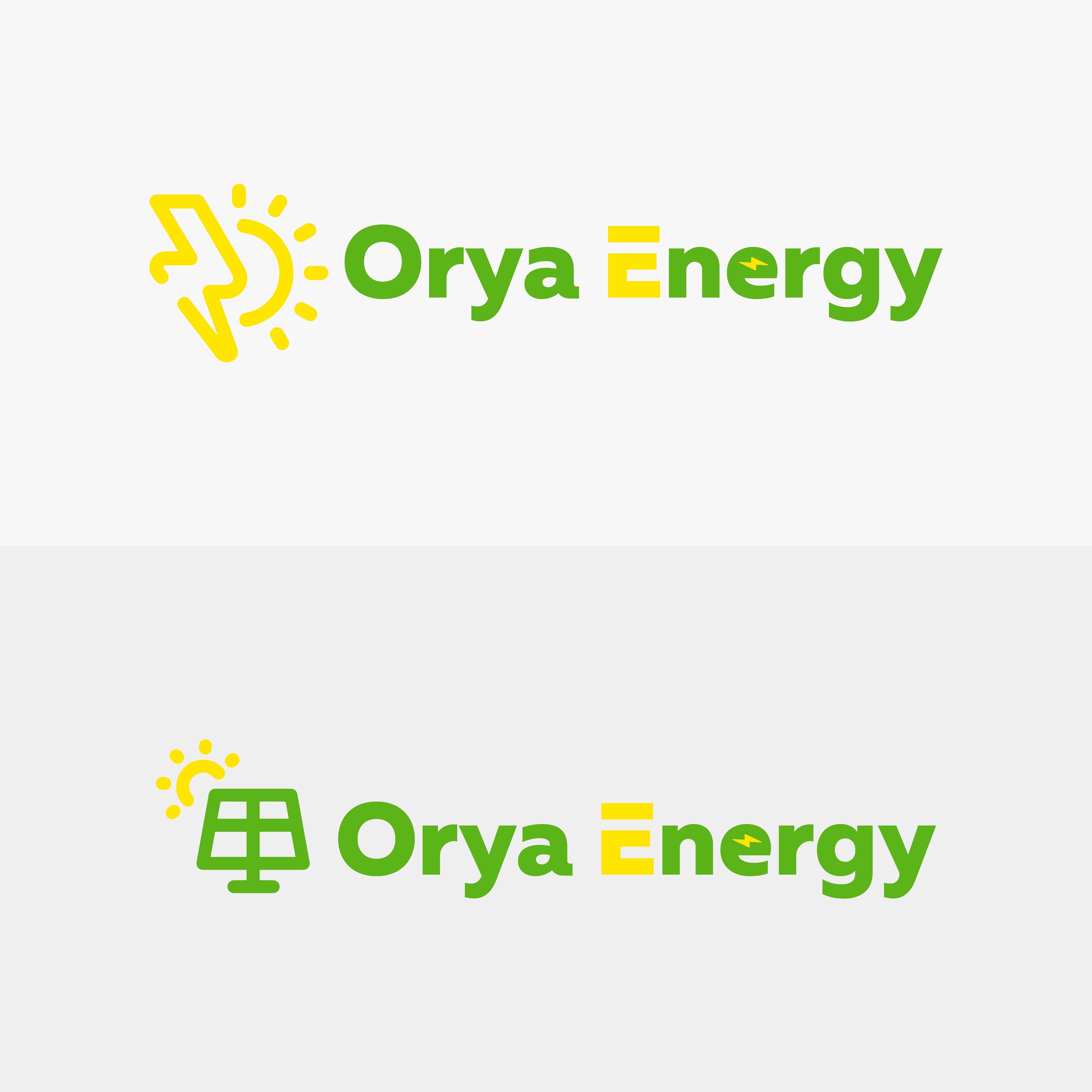 Solar energy logo designs in vector format, featuring sun power elements cover image.