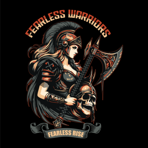 T-Shirt Desgin, Fareless Warriors Fareless Rise cover image.