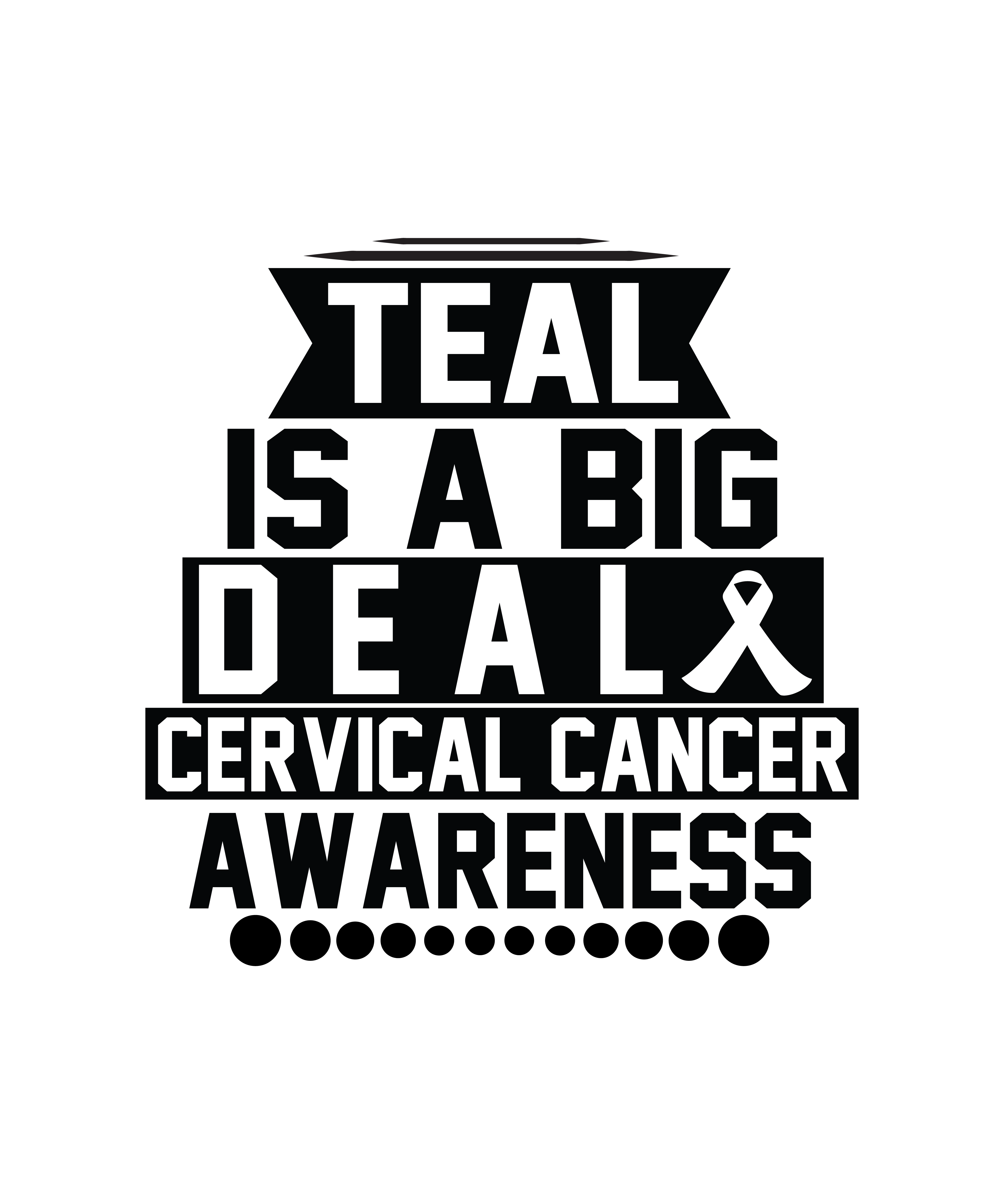 teal is a big deal cervical cancer awareness 01 594