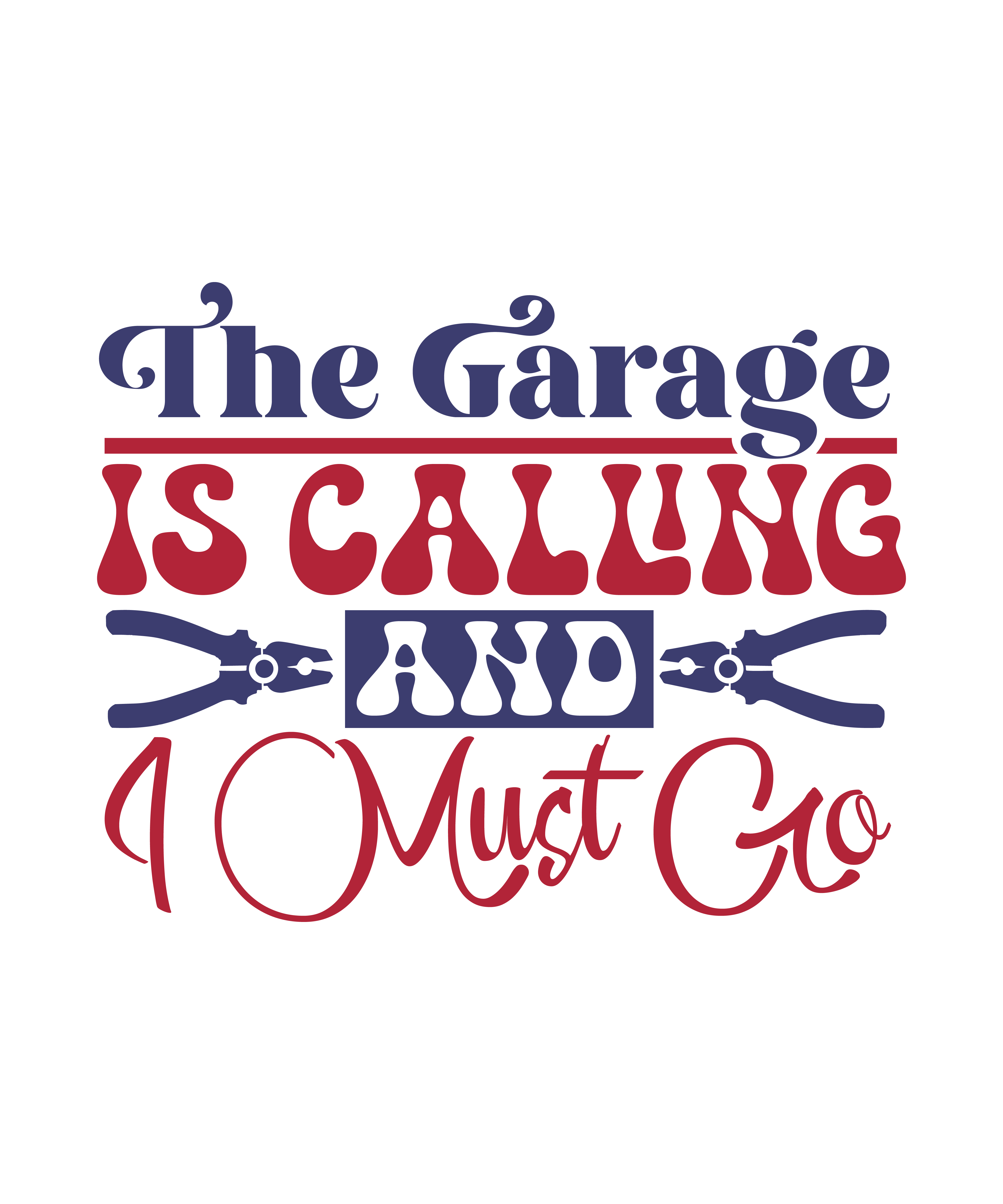 the garage is calling and i must go 01 552