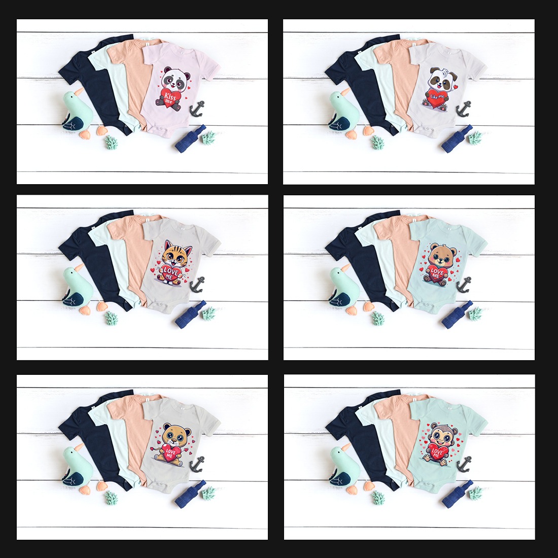 Toddler t-shirts - For Kids Design Template Total = 32 preview image.