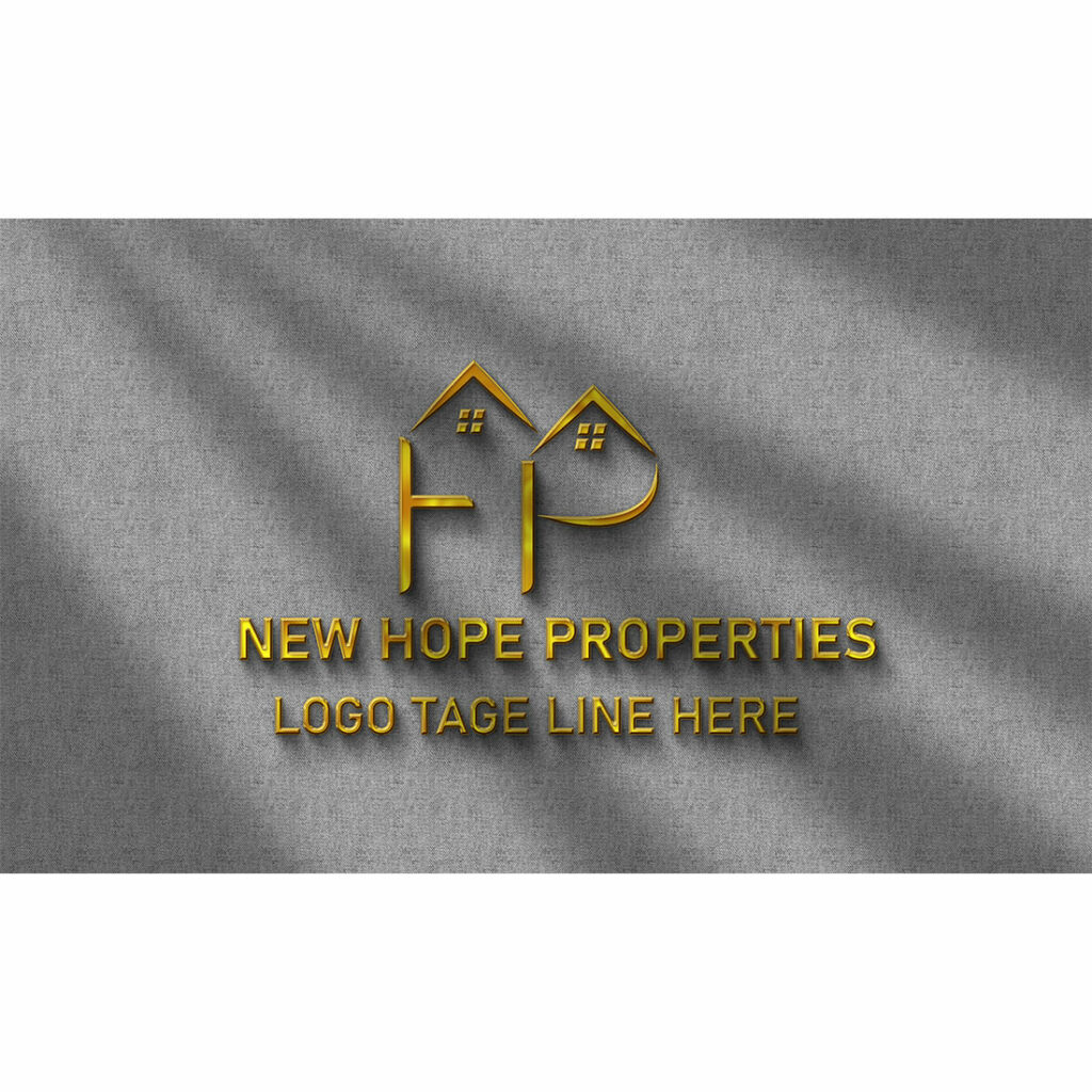 NEW HOPE PROPERTIES LOGO,REAL ASTATE LOGO,PROPERITIES LOGO, MasterBundles