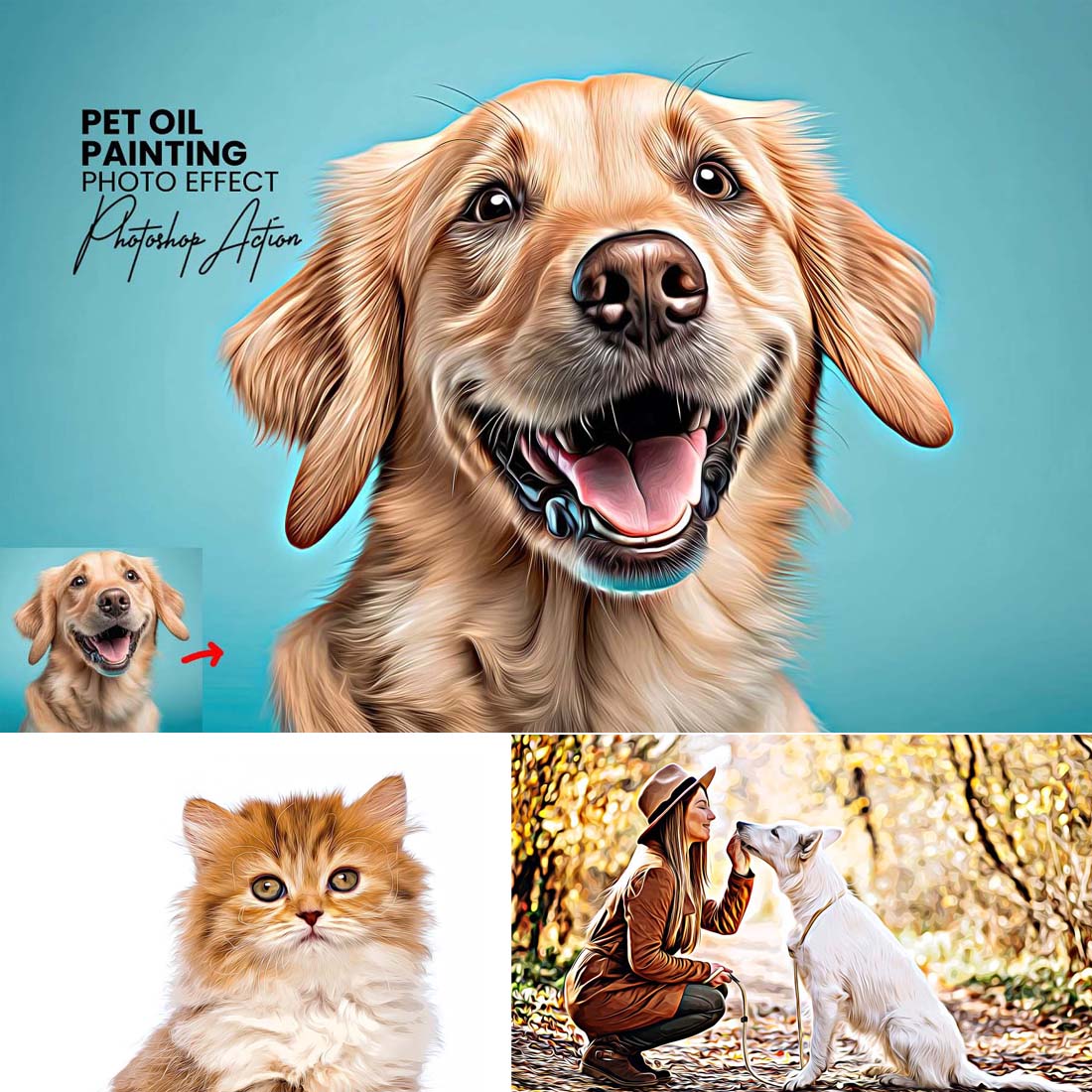 Pet Oil Painting cover image.