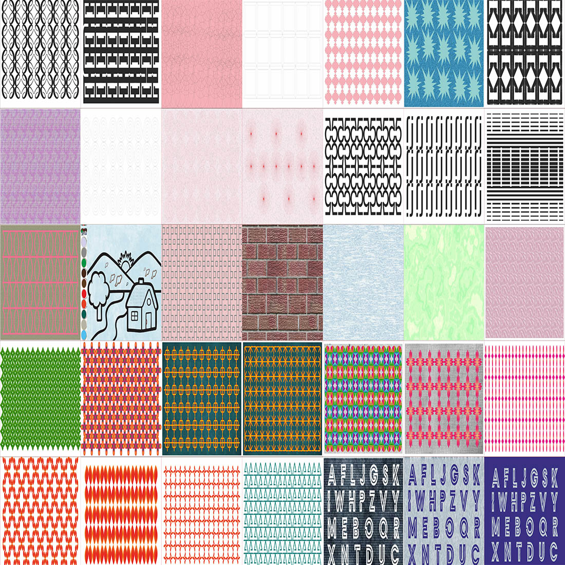 The wallpaper is Geometric Design Texture 68 file preview image.