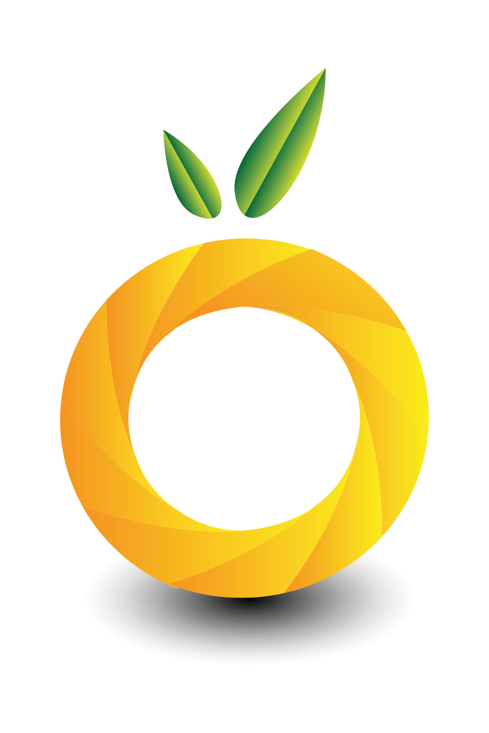 Smart Orange Logo Design pinterest preview image.