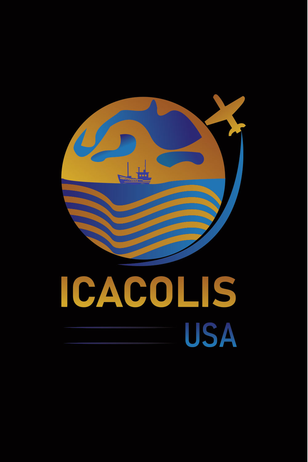 ICACOLIS USA logo pinterest preview image.